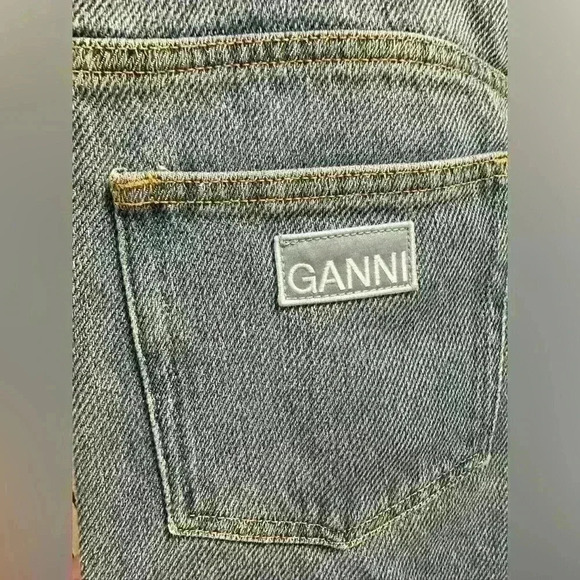 Ganni Re Cut Wide Leg Jeans - Picture 7 of 9